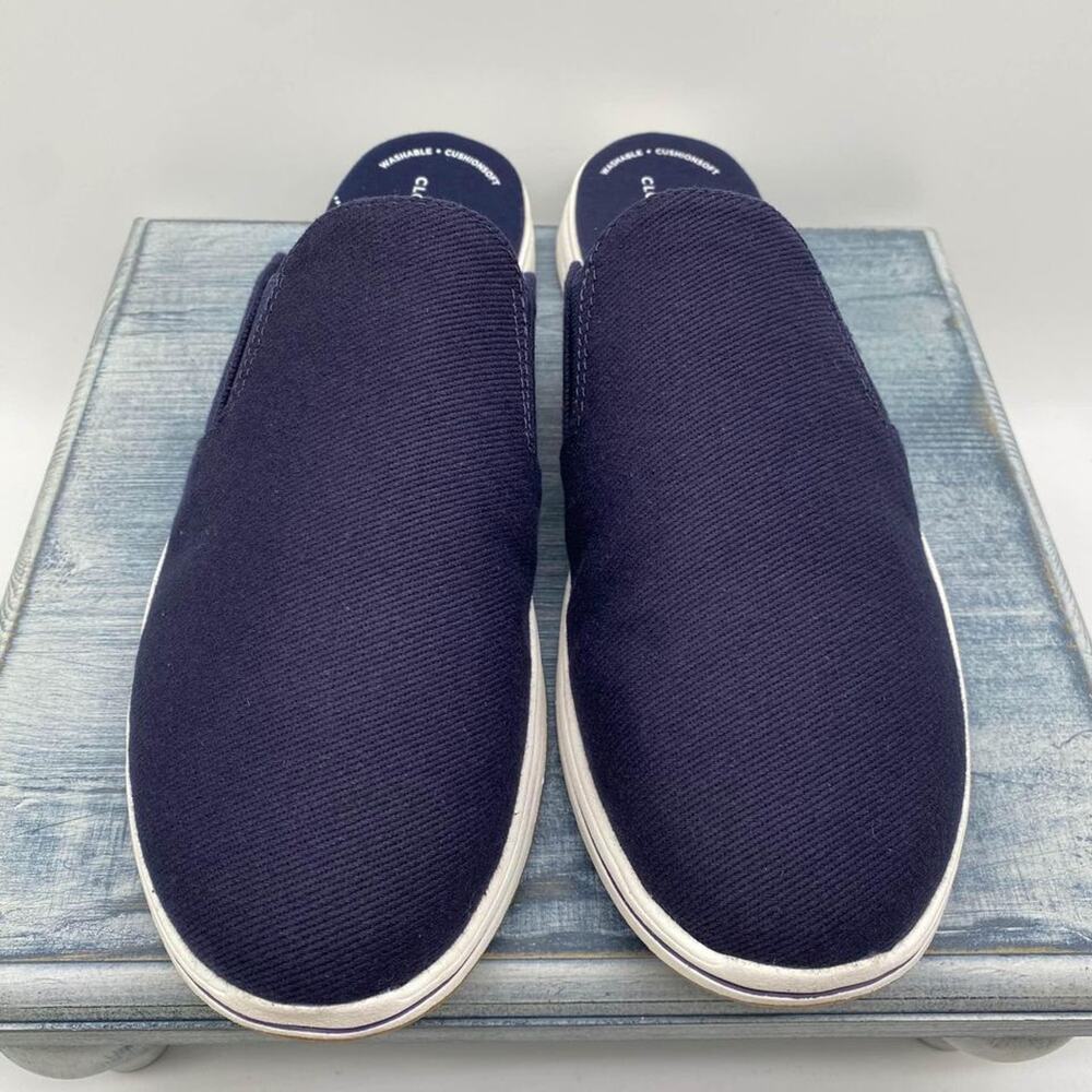 NEW Clarks Women's Breeze Shore Mule Navy Size 5 - Picture 2 of 10